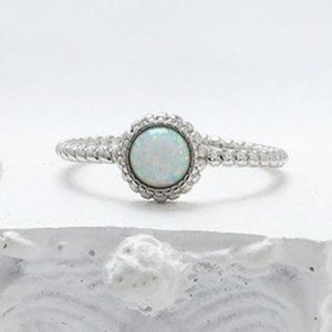 Opal Adjustable Ring